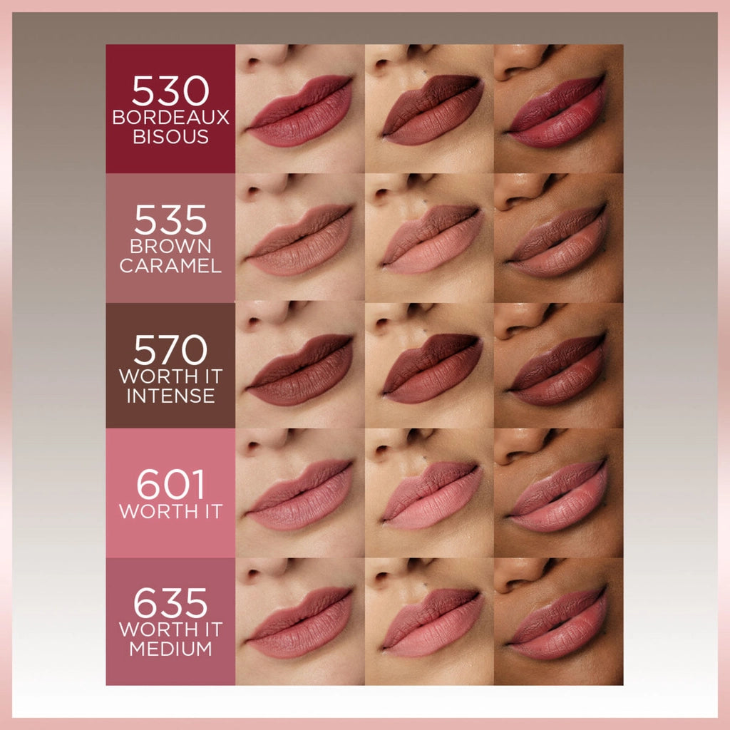 Loreal Paris Blurfiller Lip Contour Pencil 635 Worth It Medium