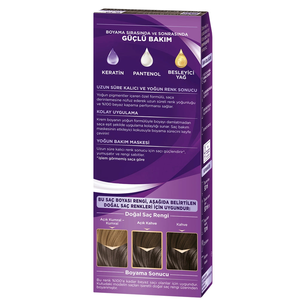 Palette Eye Catching Colors Hair Dye 6-12 Cool Dark Auburn