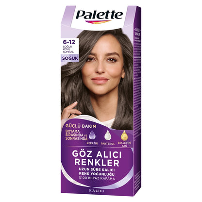 Palette Eye-Catching Colors Hair Dye 7-77 Intense Copper