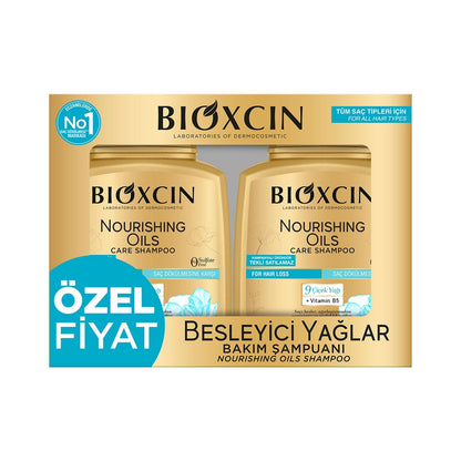 Bioxcin Nourishing Oils Care Shampoo 300 ml x 2