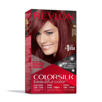 Revlon ColorSilk Beautiful Color Hair Dye 41 Hot Brown