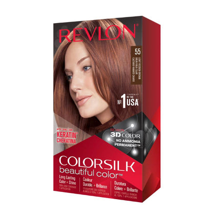 Revlon ColorSilk Beautiful Color Hair Dye 41 Hot Brown