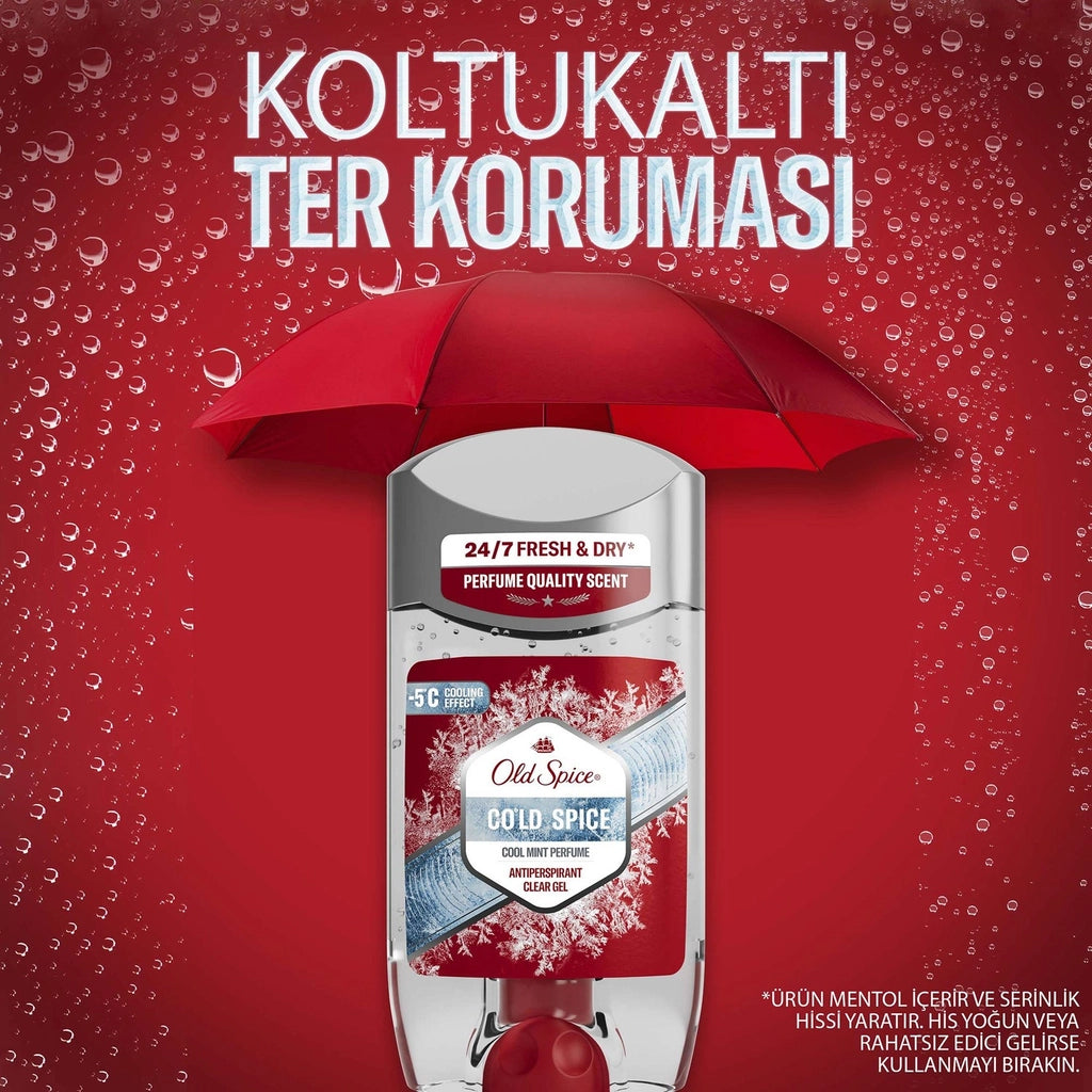 Old Spice Cold Spice Antiperspirant Transparent Men&