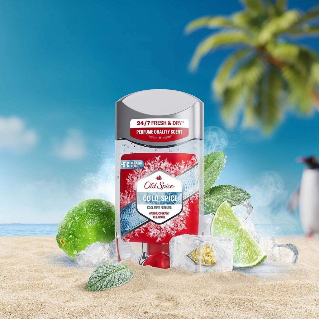 Old Spice Cold Spice Antiperspirant Transparent Men&