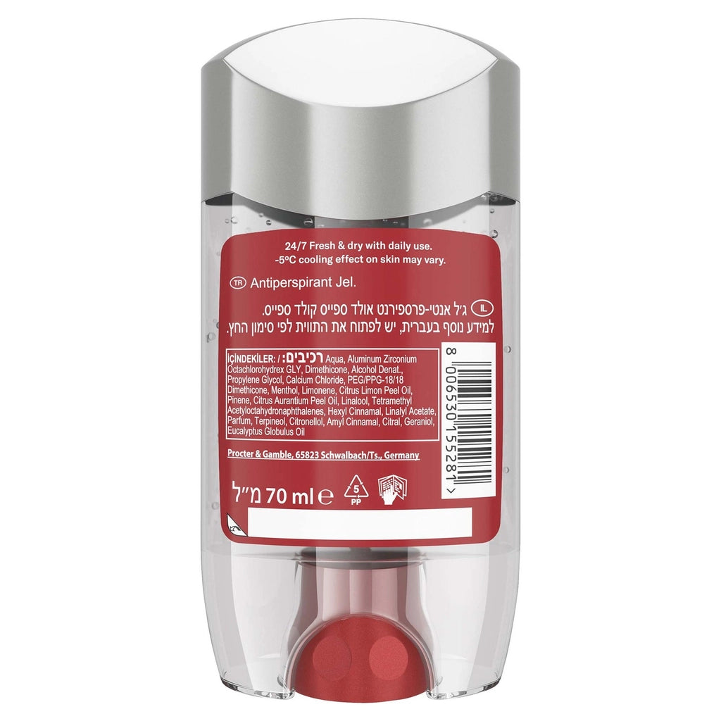 Old Spice Cold Spice Antiperspirant Transparent Men&