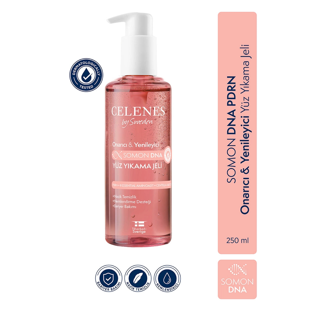 Celenes Salmon DNA Face Wash Gel 250 ml
