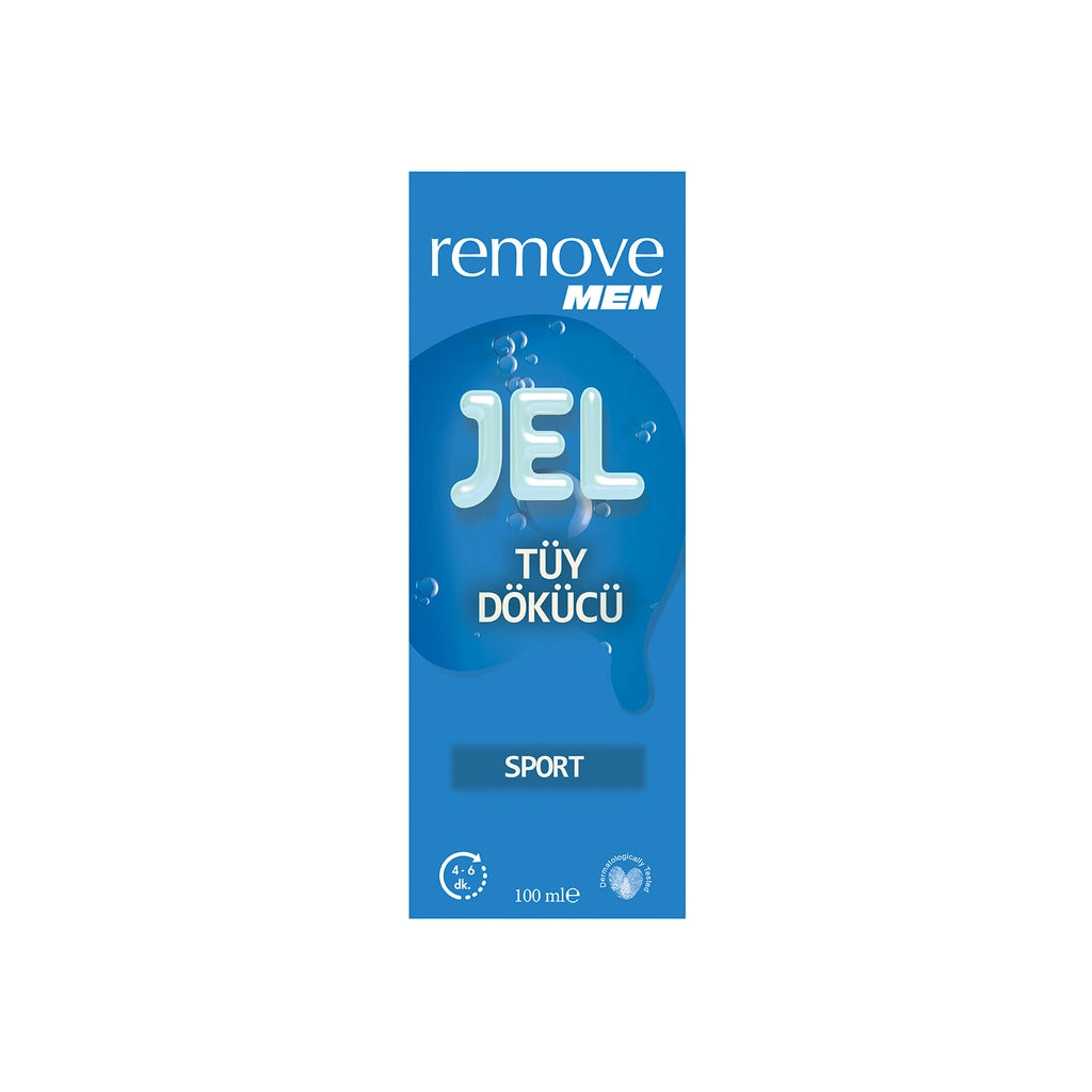 Remove Men Depilatory Gel Sport 100 ml