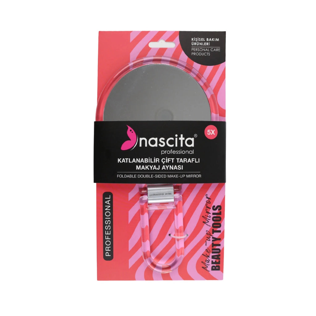 Nascita 5X Foldable Double Sided Makeup Mirror