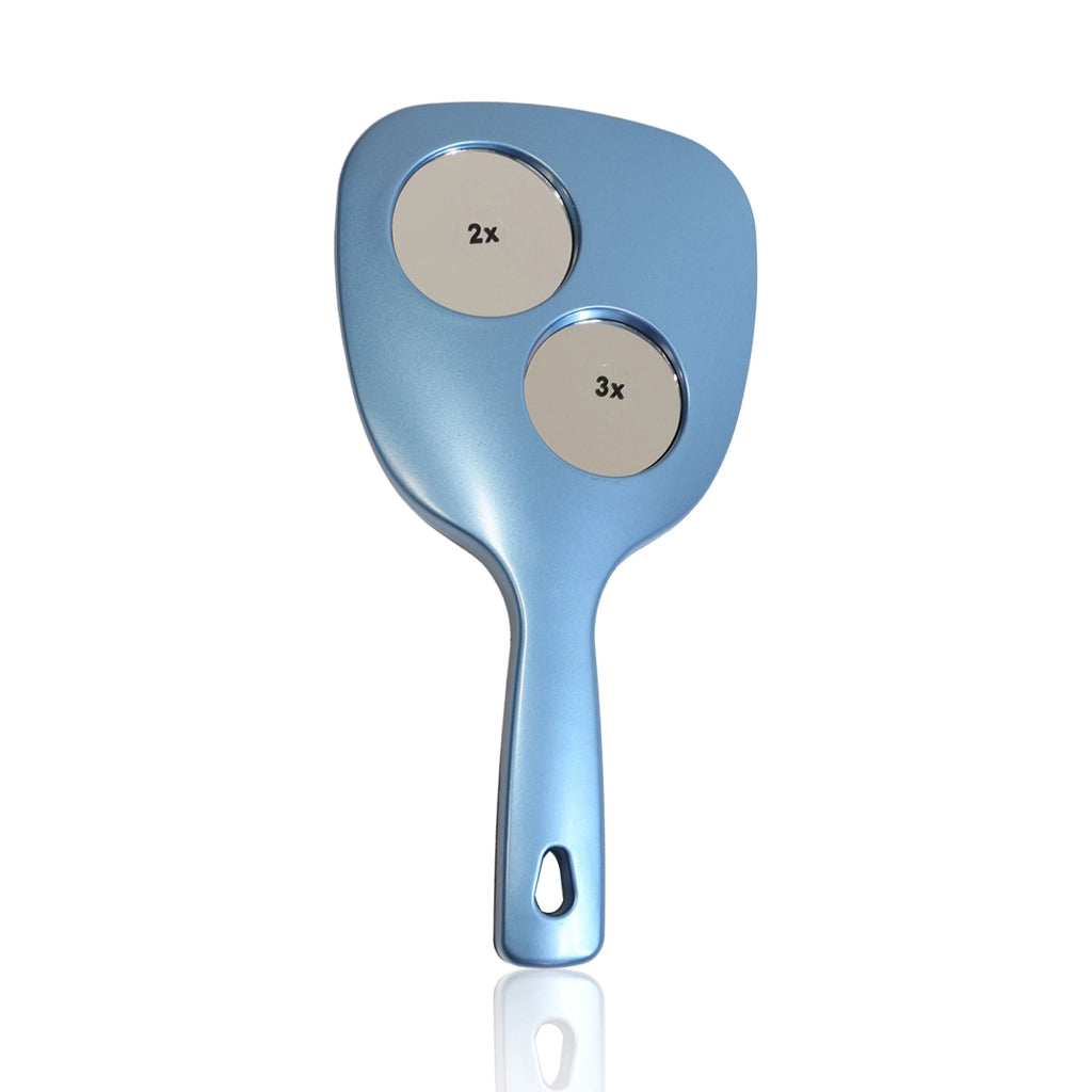 Nascita Magnifying Hand Mirror Blue