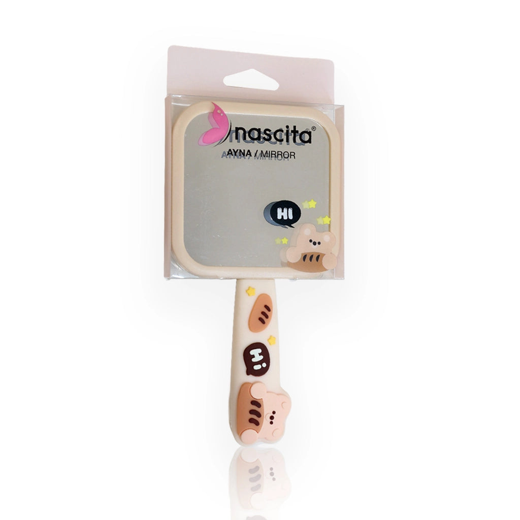 Nascita Figured Hand Mirror Cream