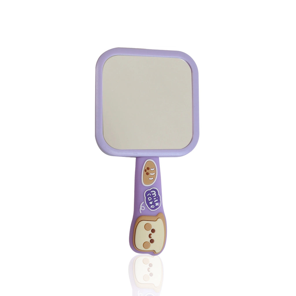 Nascita Figured Hand Mirror Purple