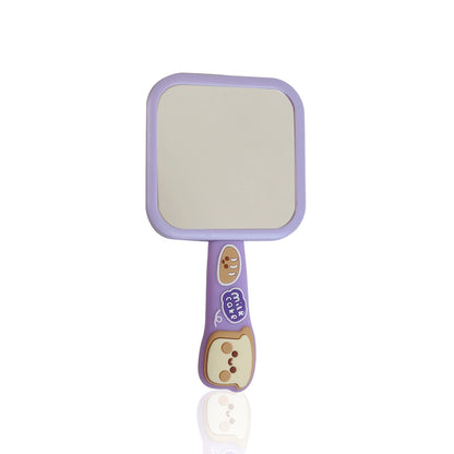 Nascita Figured Hand Mirror Purple