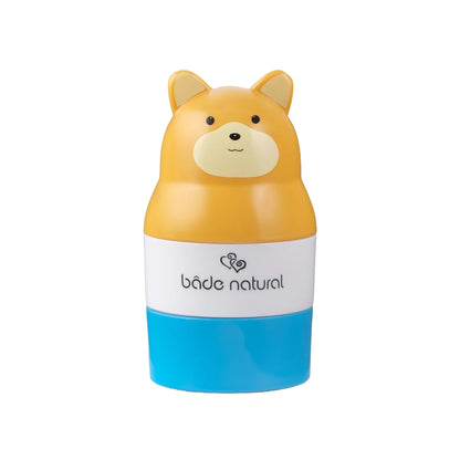 Bade Natural Refillable Sunscreen Lotion Roll On Toy Bottle with Applicator Bear Figure 110 ml