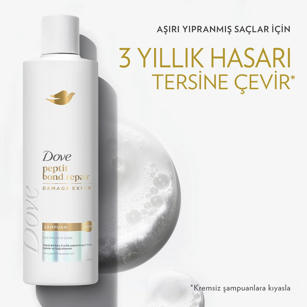 Dove Peptide Bond Repair Shampoo 375 ml