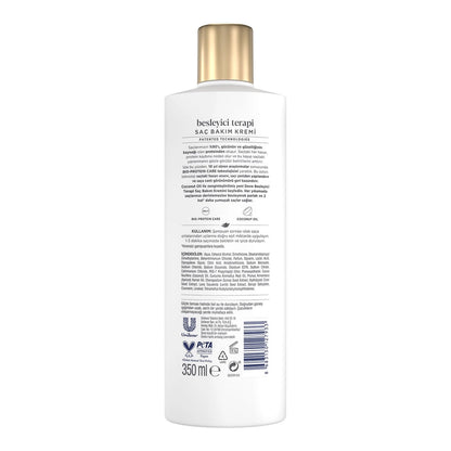 Dove Coconut Oil Nourishing Therapy Hair Care Cream 350 ml