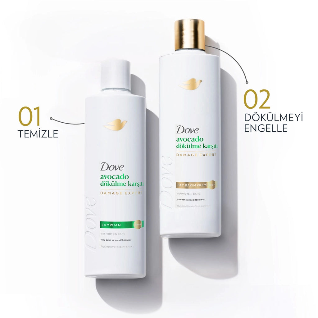 Dove Avocado Anti-Hair Shampoo 375 ml