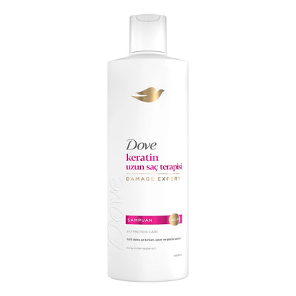 Dove Keratin Long Hair Therapy Shampoo 375 ml