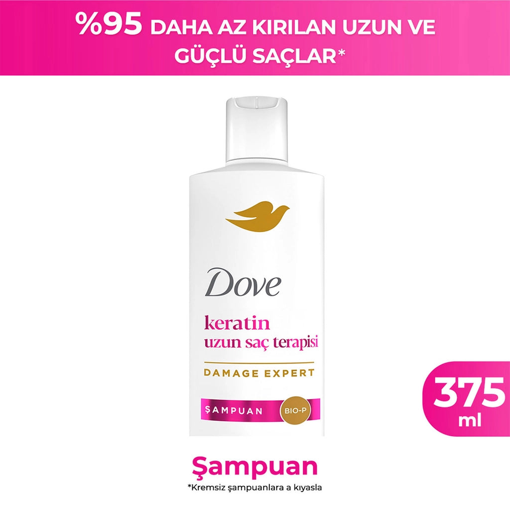 Dove Keratin Long Hair Therapy Hair Care Cream 350 ml