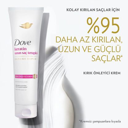 Dove Keratin Long Hair Therapy Anti-French Cream 150 ml