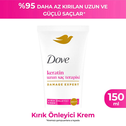 Dove Keratin Long Hair Therapy Anti-French Cream 150 ml