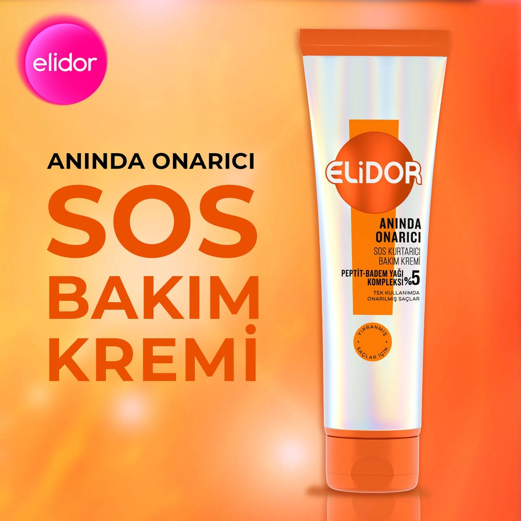 Elidor Instant Repair SOS Rescue Hair Care Cream 130 ml