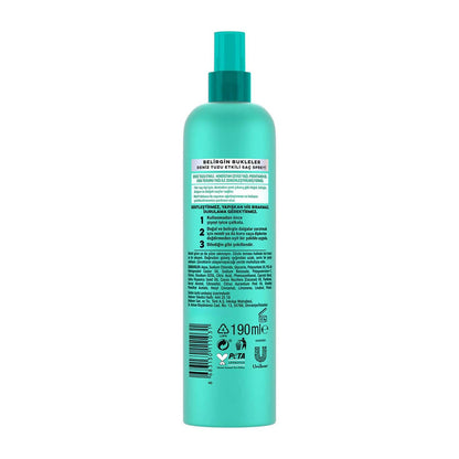 Elidor Defined Curls Sea Salt Effect Hair Spray 190 ml