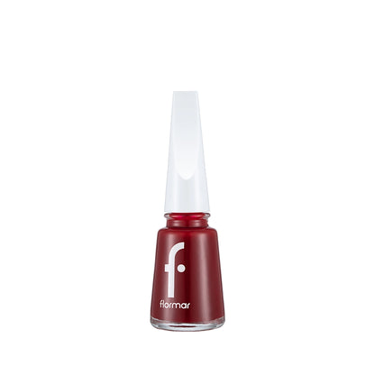 Flormar Nail Enamel Intensely Pigmented Nail Polish 310 Snow White