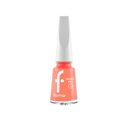 Flormar Quick Dry Fast Drying Intensely Pigmented Nail Polish QD46 Summer Song