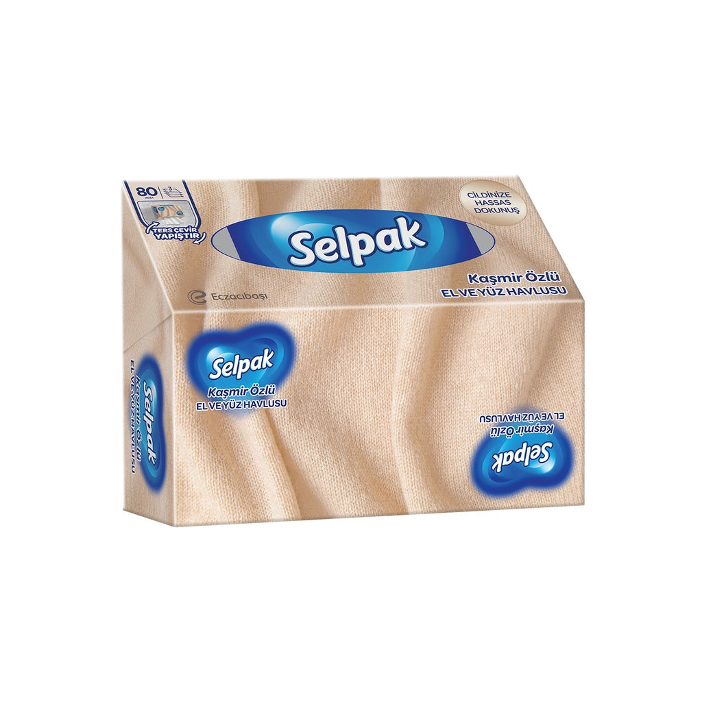 Selpak Hand and Face Towel Cashmere Core 80&