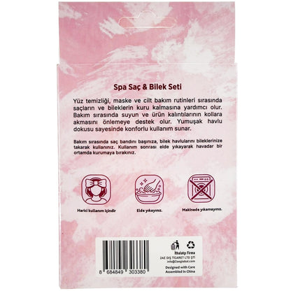 Nucci SPA Towel Hair Wrist Set