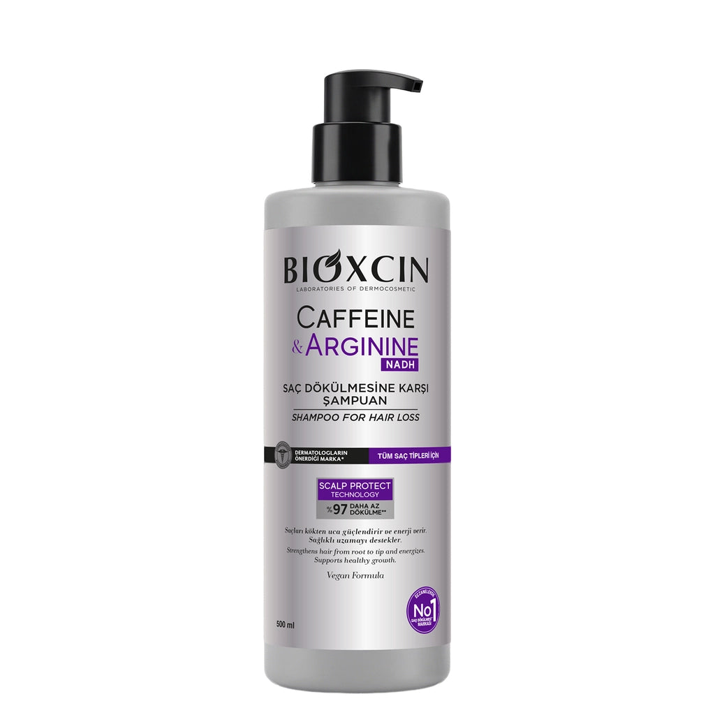 Bioxcin Caffein &amp; Arginine Shampoo Against Hair Loss 500 ml