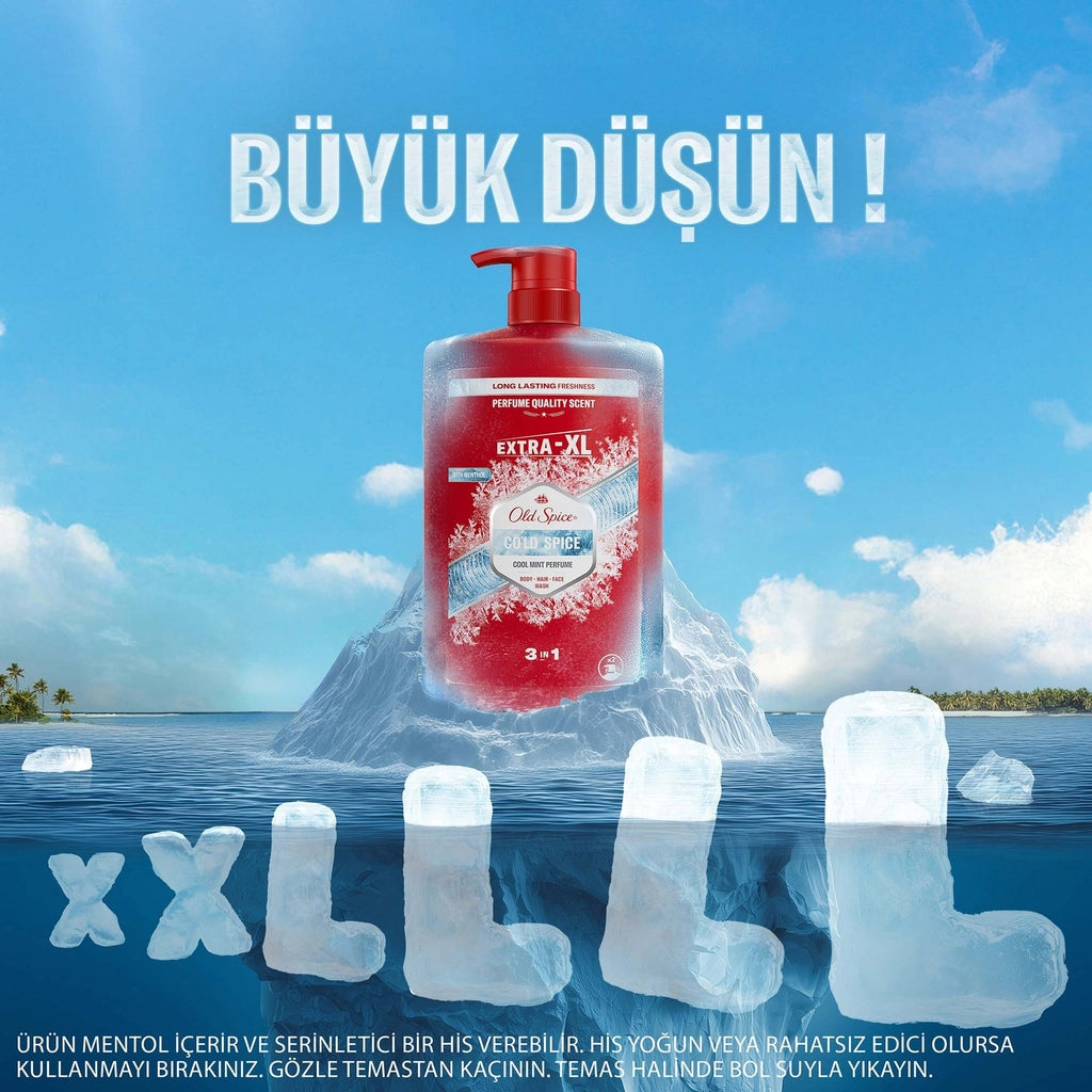 Old Spice Cold Spice 3 in 1 Shower Gel 400 ml