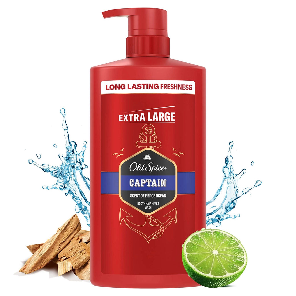 Old Spice Captain 3 in 1 Shower Gel 800 ml