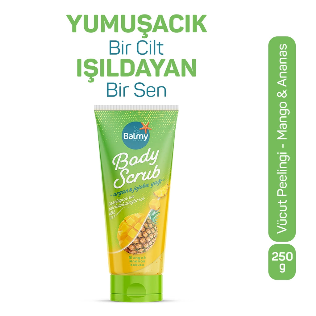 Balmy Body Scrub Mango Pineapple 250 gr