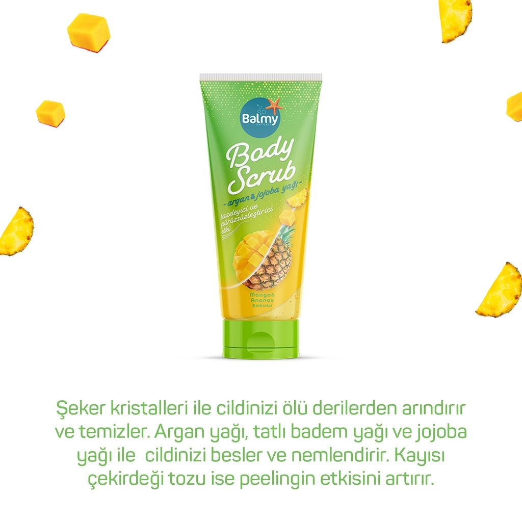 Balmy Body Scrub Mango Pineapple 250 gr