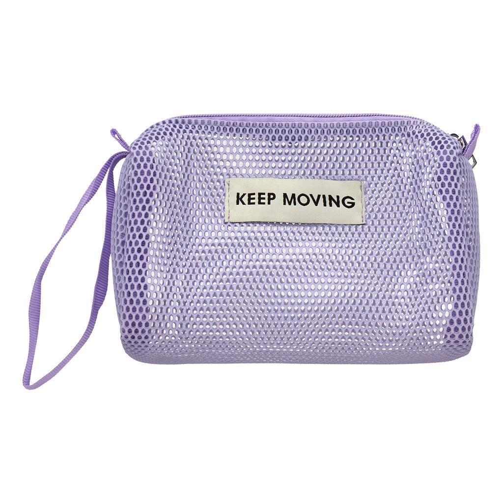 Eklips Lilac Mesh Makeup Bag