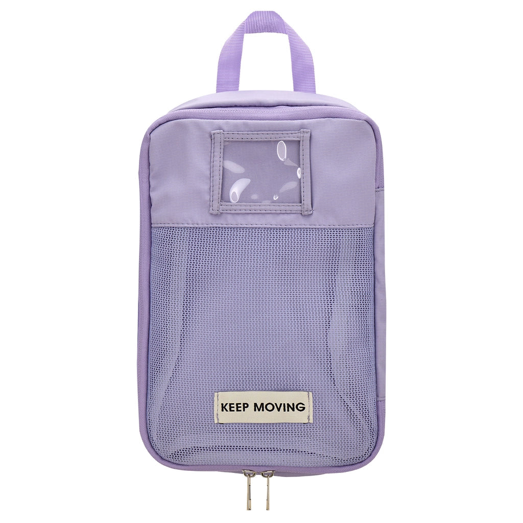 Eklips Lilac Mesh Travel Bag