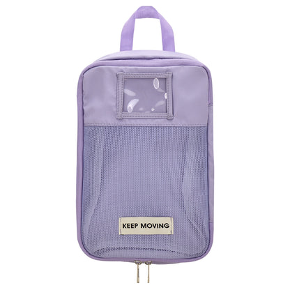 Eklips Lilac Mesh Travel Bag