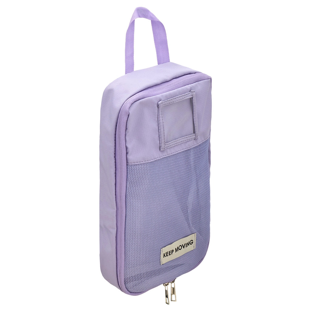 Eklips Lilac Mesh Travel Bag