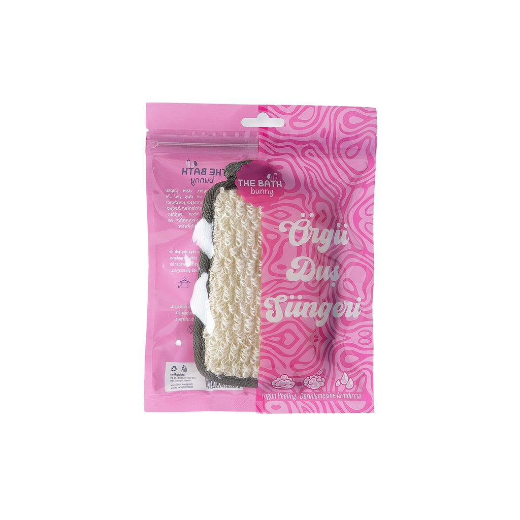 The Bath Bunny Knitted Shower Sponge