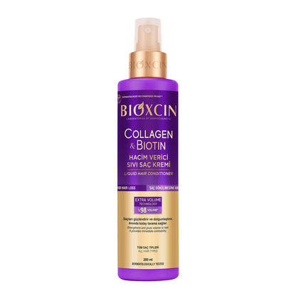 Bioxcin Collagen &amp; Biotin Volumizing Liquid Conditioner 200 ml