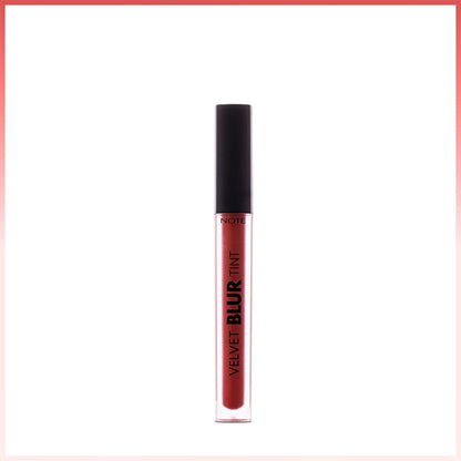 Note Velvet Blur Tint Velvet Finish Moisturizing Matte Lipstick 06 Terra Flame