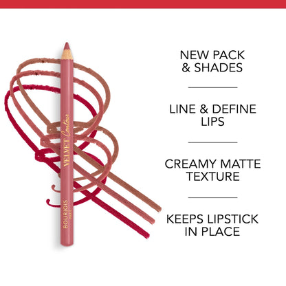 Bourjois Velvet Contour Lip Pencil 01 Nude Wave