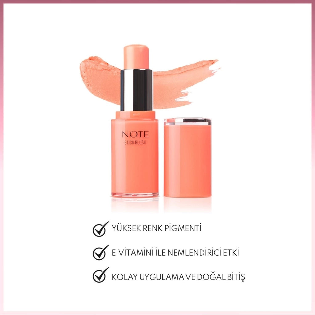 Note Stick Blush Moisturizing Soft Stick Blush 10 Juicy