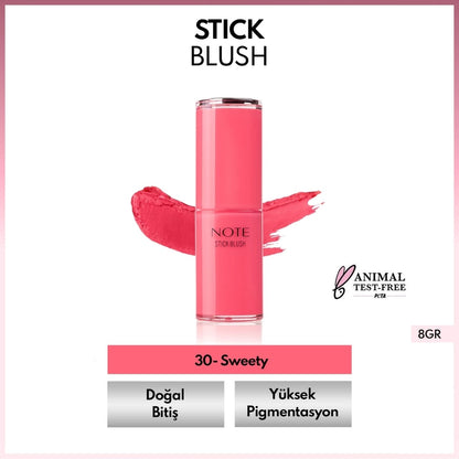 Note Stick Blush Moisturizing Soft Stick Blush 10 Juicy