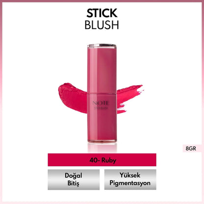 Note Stick Blush Moisturizing Soft Stick Blush 20 Rosy