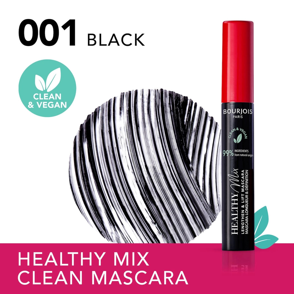 Bourjois Healthy Mix Clean Length &amp; Lift Mascara Ultra Black