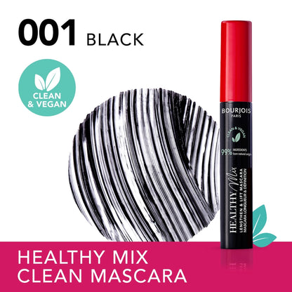 Bourjois Healthy Mix Clean Length &amp; Lift Mascara Ultra Black