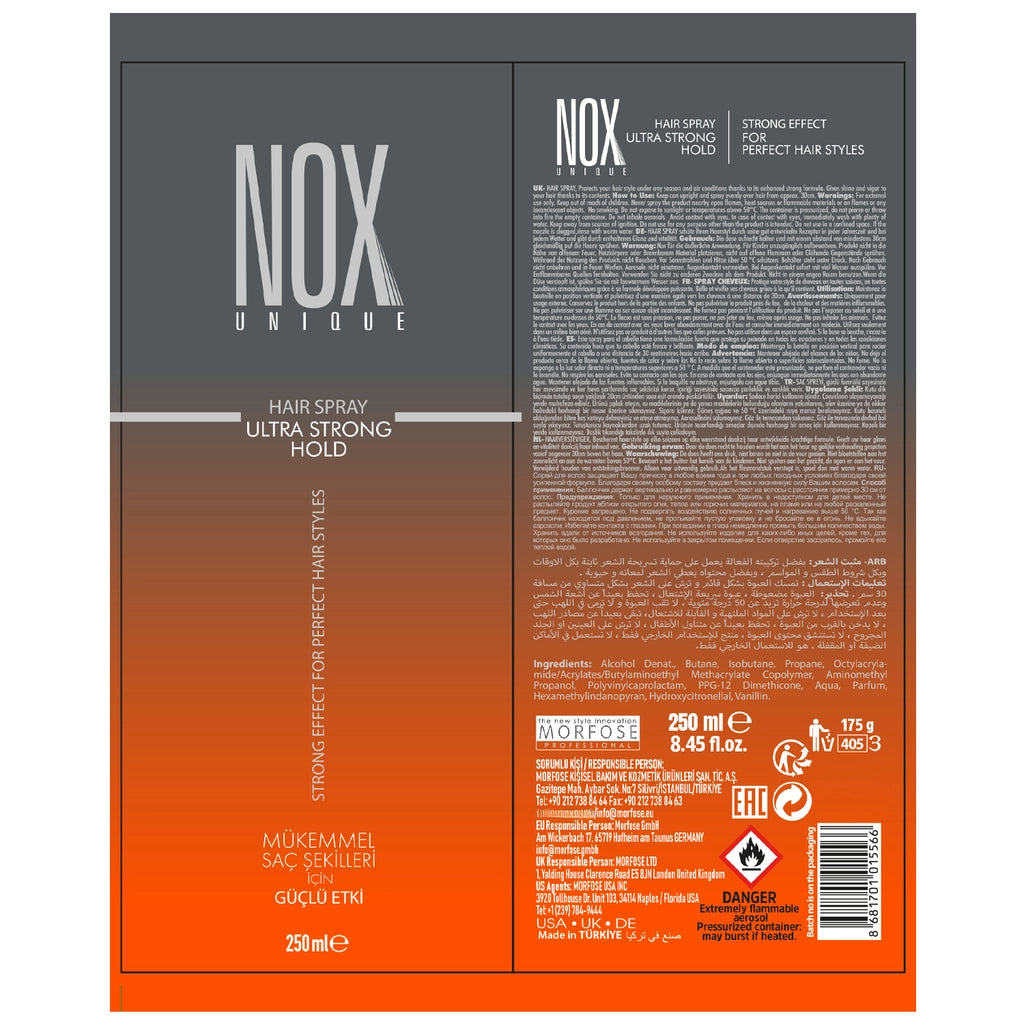 Morfose Nox Hair Spray 250 ml