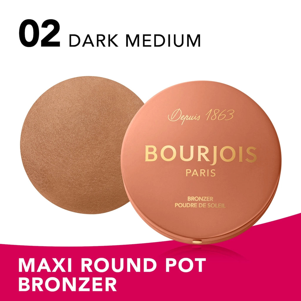 Bourjois Maxi Round Pot Bronzer 02 Dark Medium
